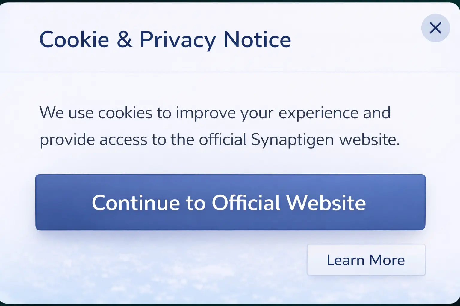 Cookie Notice